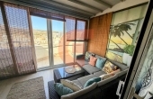 GE4160, Furnished 1-Bedroom plus study Penthouse with Terraces and Views